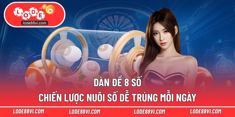 Dàn Đề 8 Số - Chiến Lược Nuôi Số Dễ Trúng Mỗi Ngày